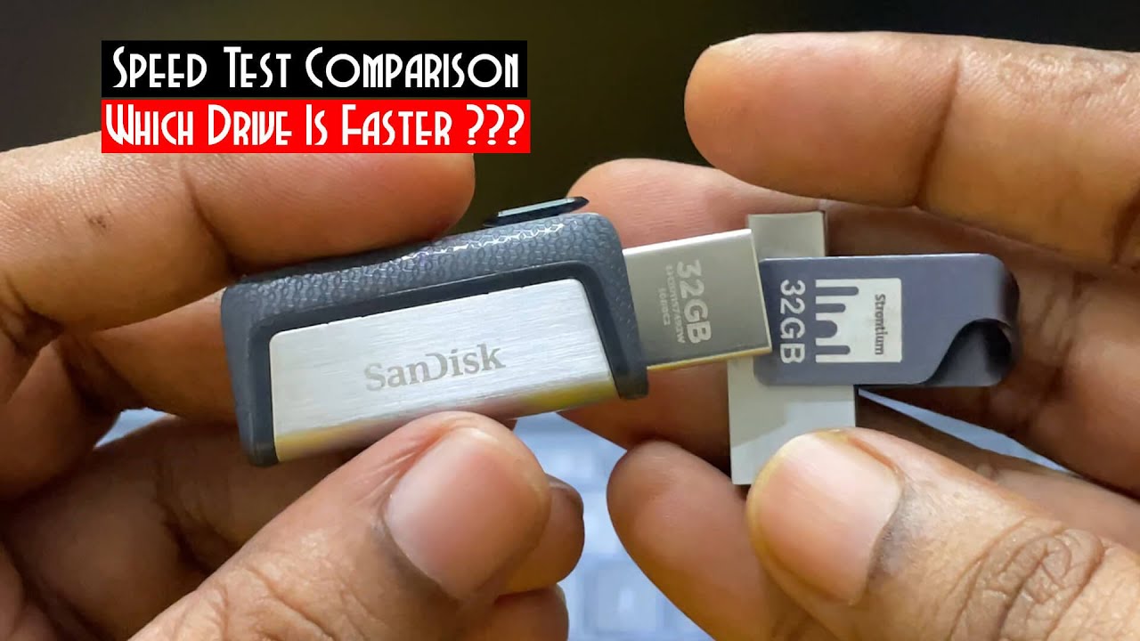 Speed Test - SanDisk Dual Drive Strontium Nitro Plus -