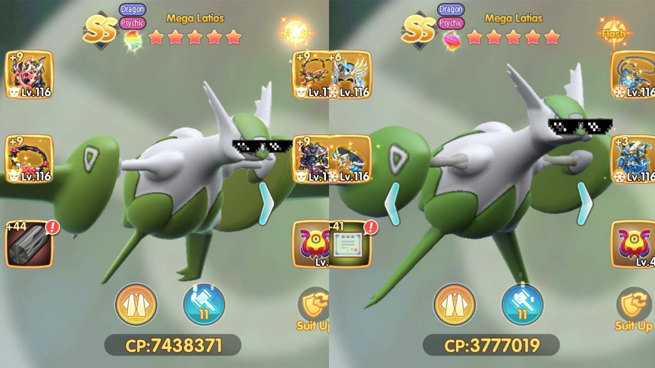 MONS CAMP / BUILD ITEMS OF LATIOS & LATIAS FOR WORLD BOSS (Insane