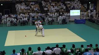 2018IH 男子柔道個人 81kg級 1回戦 宮下 東海大甲府（山梨県） 対 太田 木造（青森県）
