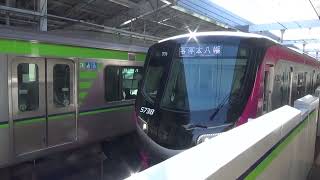 京王5000系5738F 東大島駅発車