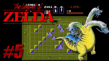 The Legend of Zelda (NES) Walkthrough Part 5 - Level 4: The Snake