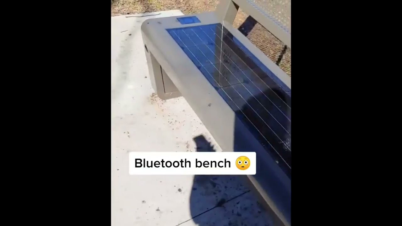 Amazing Bluetooth and Wireless dock Bench