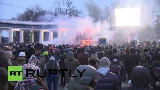 Ukraine:  Peaceful protest turns violent in Kiev