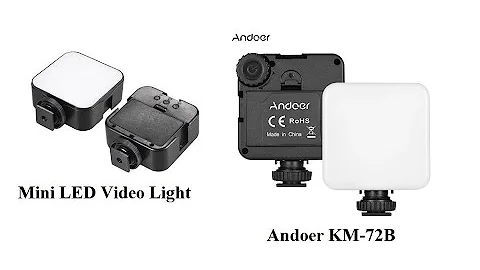 LED video light  KM-72B, (camping light)