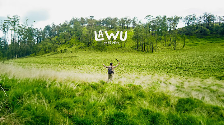 Gunung Lawu via Candi Cetho | Gunung ter-angker banyak mitosnya?!