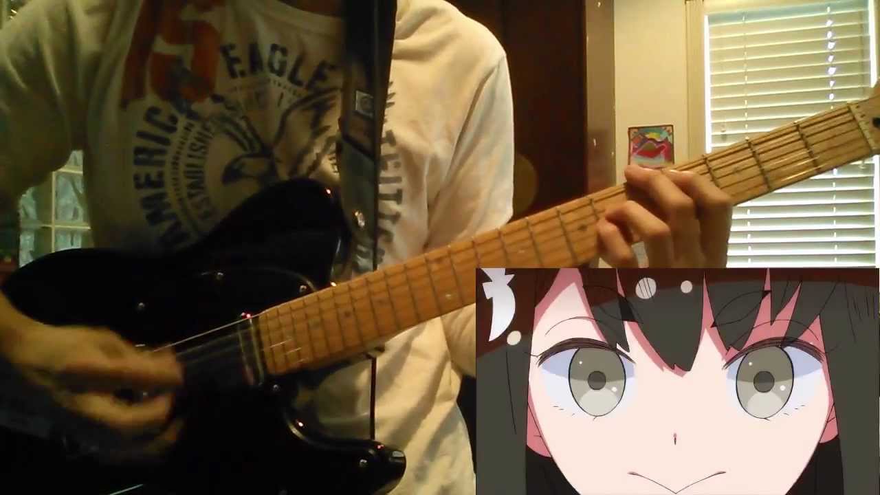 【ガッチャマン クラウズ OP】Gatchaman Crowds OP - "Crowds" ギター弾いてみた