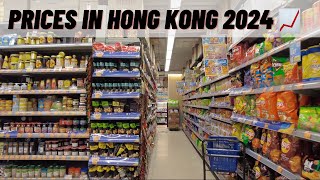 📈 FOOD PRICES IN HONG KONG 2024  🇭🇰 HONG KONG GROCERY STORE 2024  [FULL TOUR]