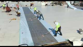 Commercial Roof Installation.