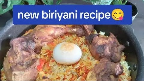 අලුත් බිරියානි රෙසිපියක්😋👍 ( A new biriyani recipe 😋🥰 ) #yummy #foodrecipe