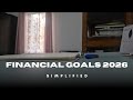 Setting Quarterly instead of yearly financial Goals 🎯