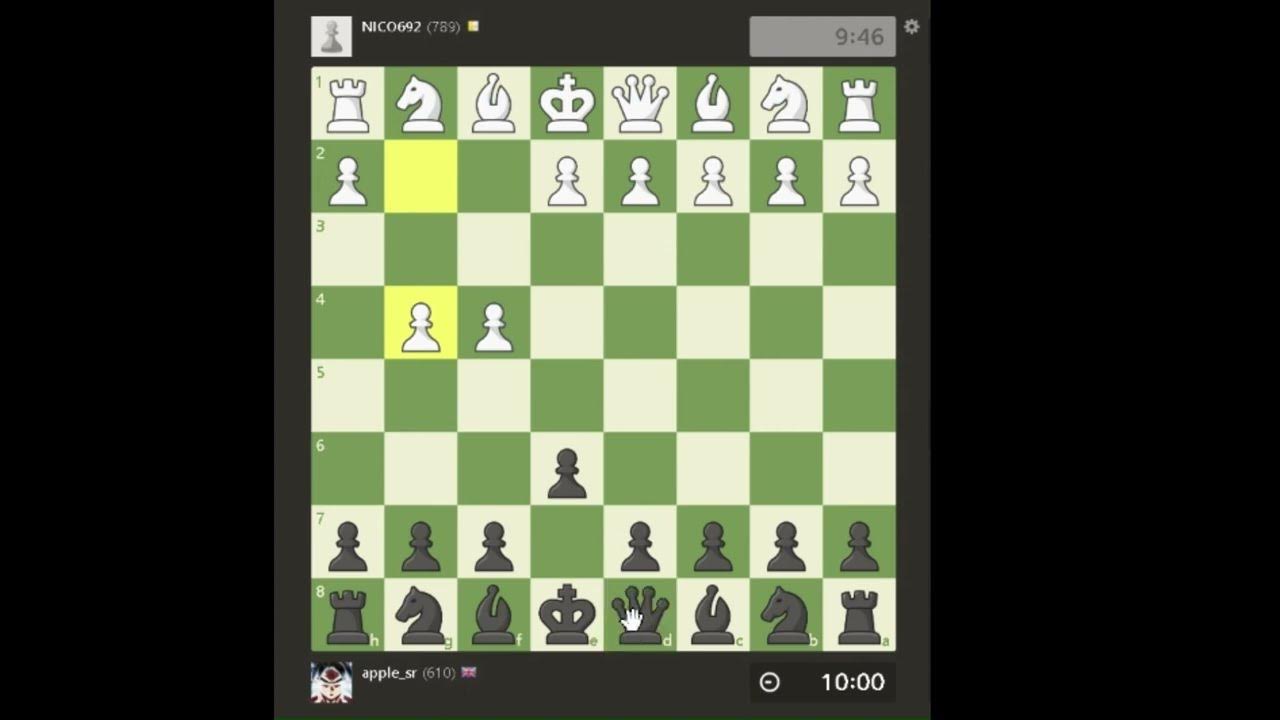 HOW TO WIN CHESS IN 2 MOVES!chess montage YouTube