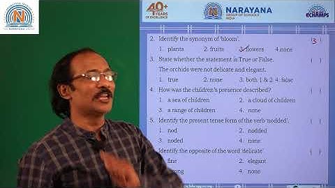 11TH AUG AP CLASS IV ENGLISH ASSIGNMENT 1 KEY