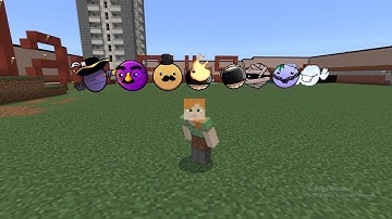 Custom Lobotomy dash Nextbots Part 10 ADDON in Minecraft PE | 1.21