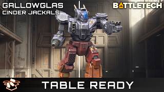BattleTech Painting Tutorial - Mercenaries | Cinder Jackals | Gallowglas | BattleTech Table Ready