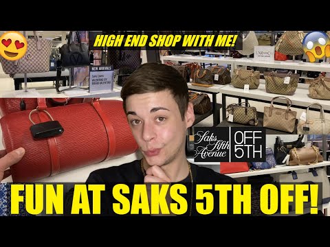 Saks Fifth Avenue 5th OFF Shop With Me! Louis Vuitton, Gucci, Prada