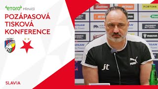 OHLASY | Tisková konference Jindřicha Trpišovského po prohře v Plzni