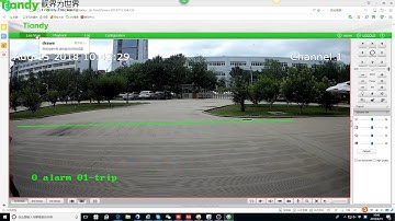 Tiandy VCA Function: Tripwire
