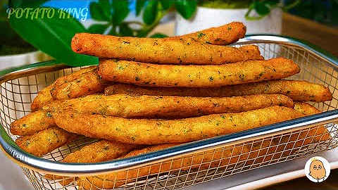 Crispy Potato Sticks Recipe | Better Than French Fries!