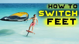 How to Switch your feet | WING FOIL