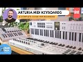 Best Midi Keyboards For Home Studio by Arturia | Keylab Essential MK3 vs Keylab MK2 vs Minilab 3