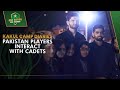  kakul camp diaries pakistan players interact with cadets   pcb  ma2a