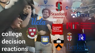 college decision reactions 2024 (ivies, stanford, mit, t20s, and more) | 24 schools