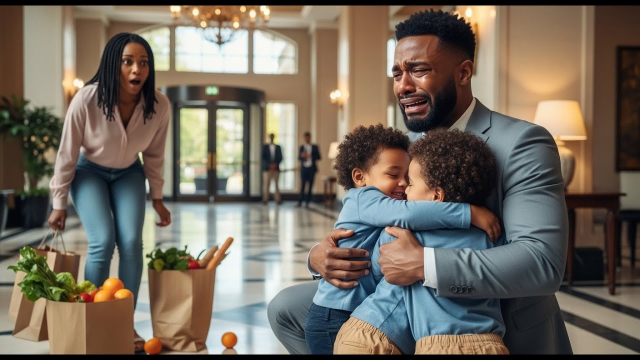 Cute Twins Ran to a Stranger and Screamed — 