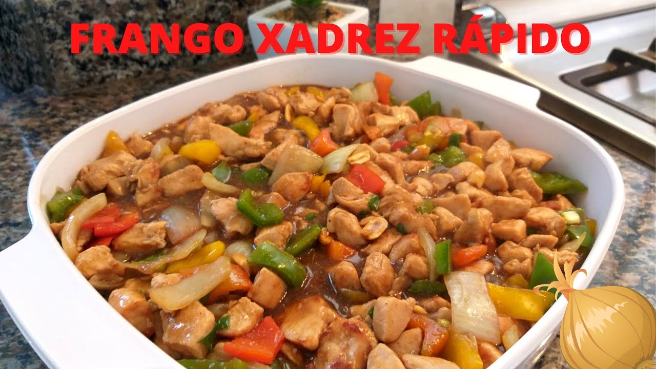 Mi Cozinha Low Carb - FRANGO XADREZ Essa receita de frango xadrez super  fácil é da Agnes nossa moderadora. Super rápida e simples, além de ser uma  delícia! INGREDIENTES: 2 colheres de