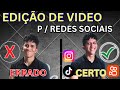 COMO EDITAR VIDEOS PARA INSTAGRAM E TIKTOK
