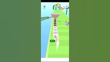 Coffee ☕ Stack Run 3d | Wait till End for Coffee ☕| #shorts #funny #viral #3d #android #gameplay