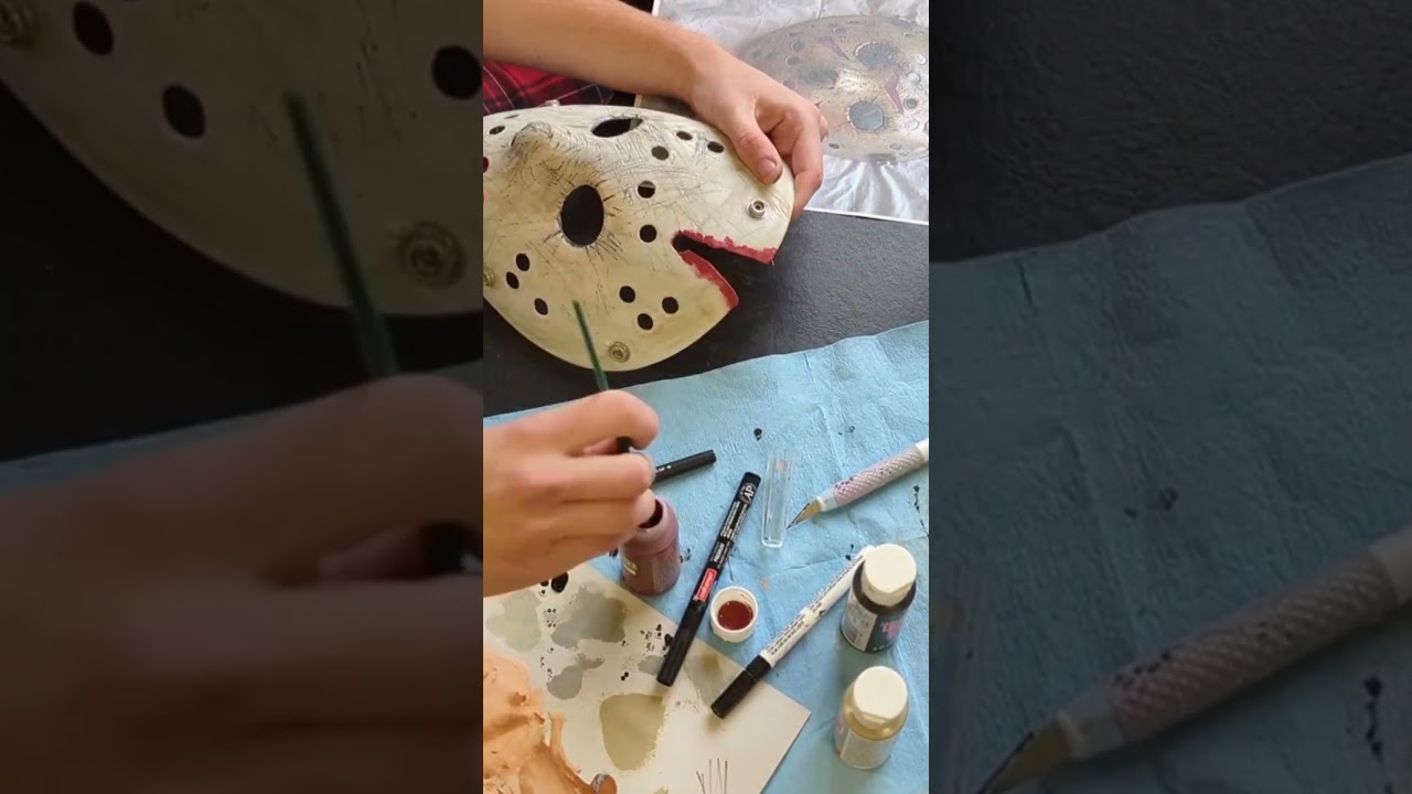 Маска Джейсона Вурхиза своими руками 