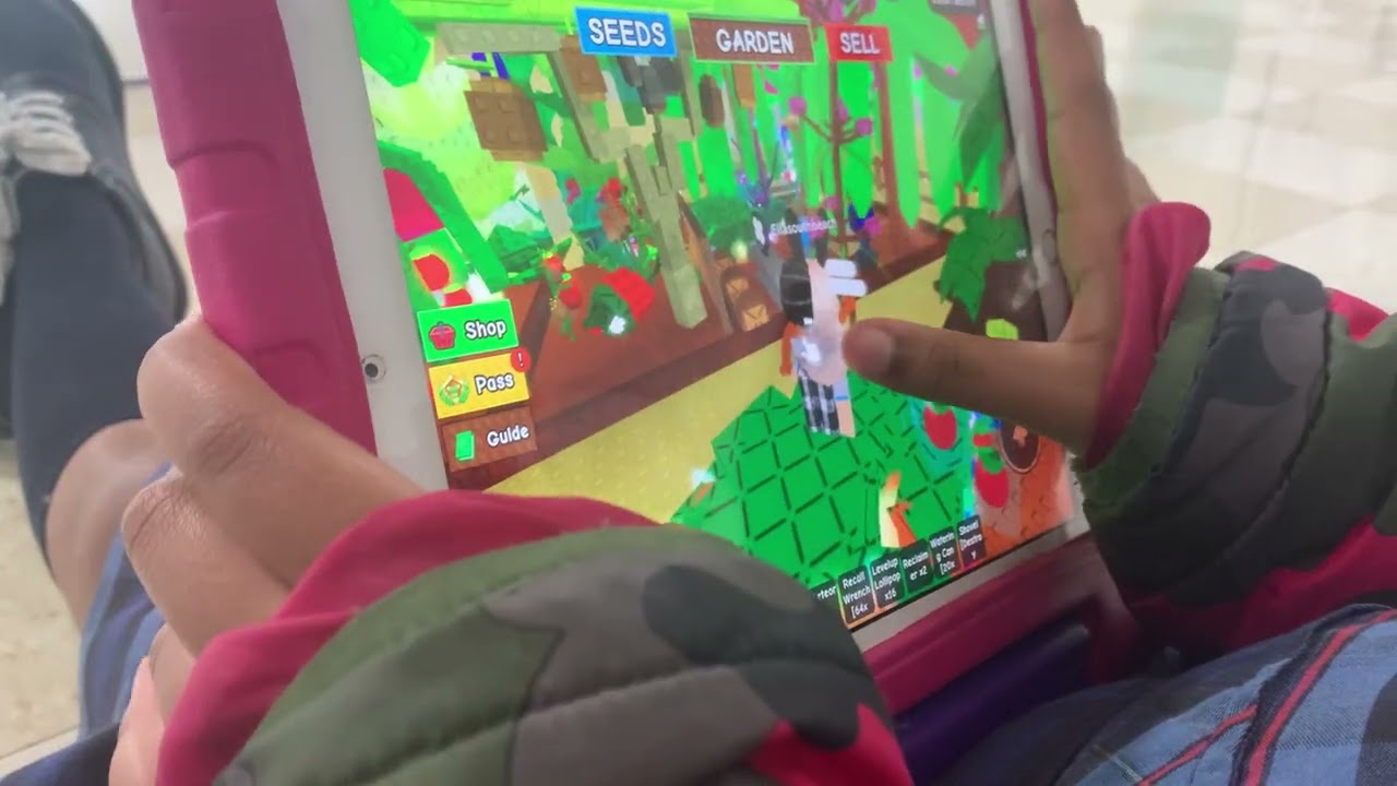 Giving random players stuff in grow a garden