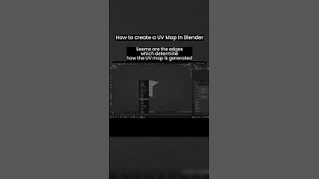 How to create a UV map in blender. #blendertutorial #blender3d #blendertutorialforbeginners