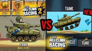 Military Tanks -  Hill Climb Racing vs Hill Climb Racing 2 | Beach Walkthrough screenshot 5