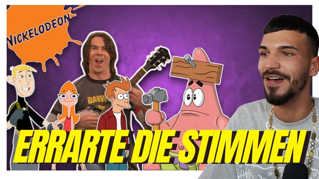 NICKELODEON & Co. SAG MIR, welche Kindheitsfigur ich spreche? - datteltäter | Kilominati reagiert