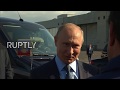 Russia: Putin inspects Kinzhal missile system before meeting Pompeo in Sochi