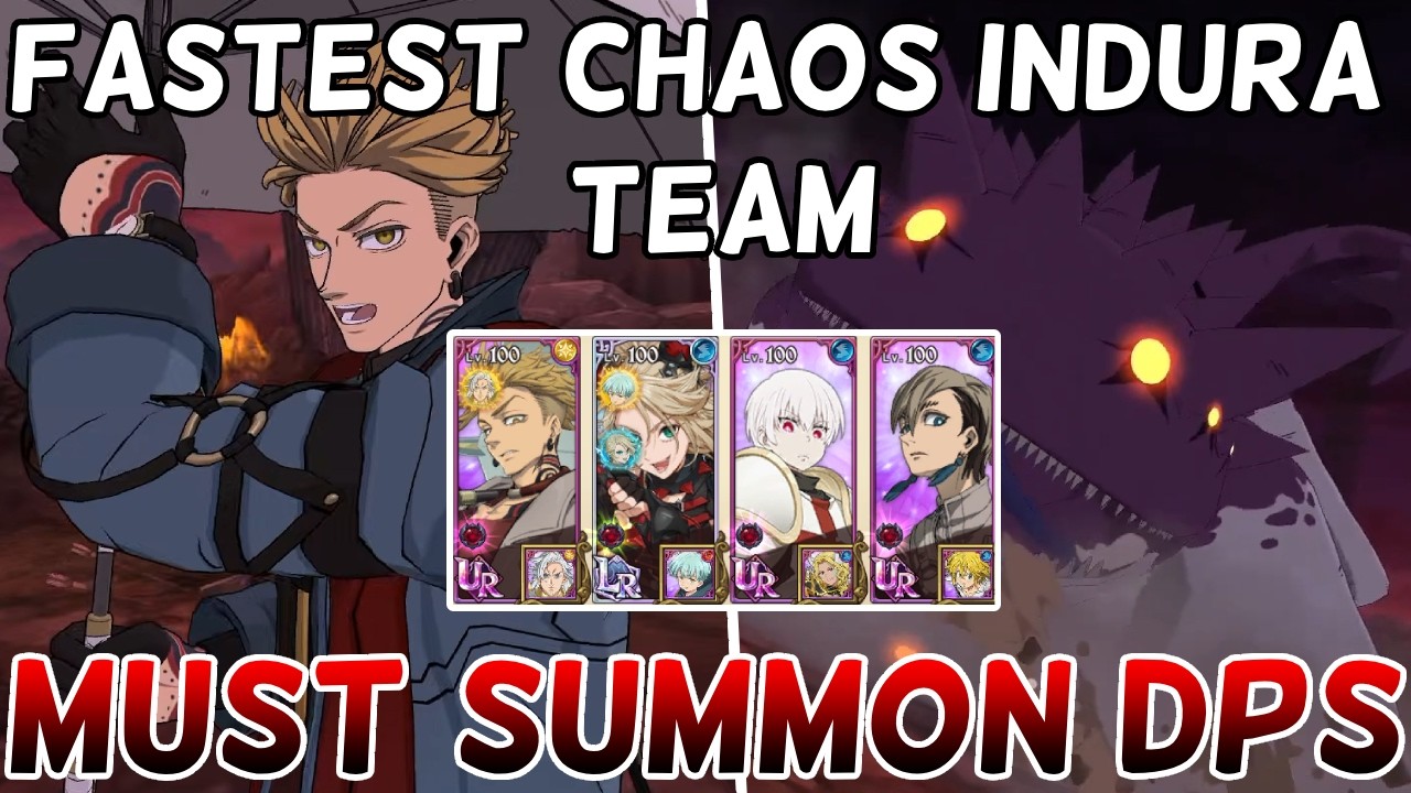 NEW FASTEST CHAOS INDURA TEAM, ENJIN IS A MUST SUMMON!! - The