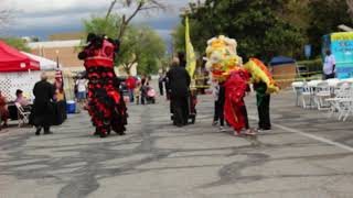 Part 9 Little Tao Dragon Lion Dance &amp; Demo