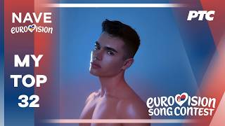 🇷🇸 Pesma za Evroviziju 2023: My Top 32 (Serbia Eurovision 2023)