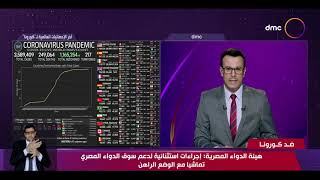 نشرة ضد كورونا - هيئة الدواء إجراءات استثنائية لدعم سوق الدواء المصري تماشيا مع الوضع الراهن