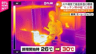 【注意】キッチンに潜む熱中症のリスク　福島　NNNセレクション