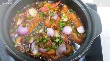 CÁ  KHO TỘ CHO BỮA CƠM HẰNG NGÀY. /cá điêu hồng kho tộ