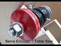 Serra Circular de Bancada /  How I made a Table Saw