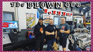 We go to Steve Morris Engines / Old school 8-71 496 dyno day