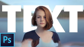 Text Behind Person or Anything Else in Photoshop for Beginners 1 Minute Photoshop