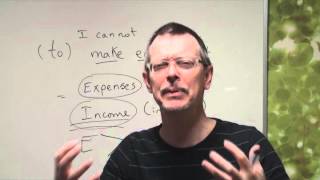 Learn English: Daily Easy English Expression 0101 -- 3 Minute English Lesson: (to) make ends meet