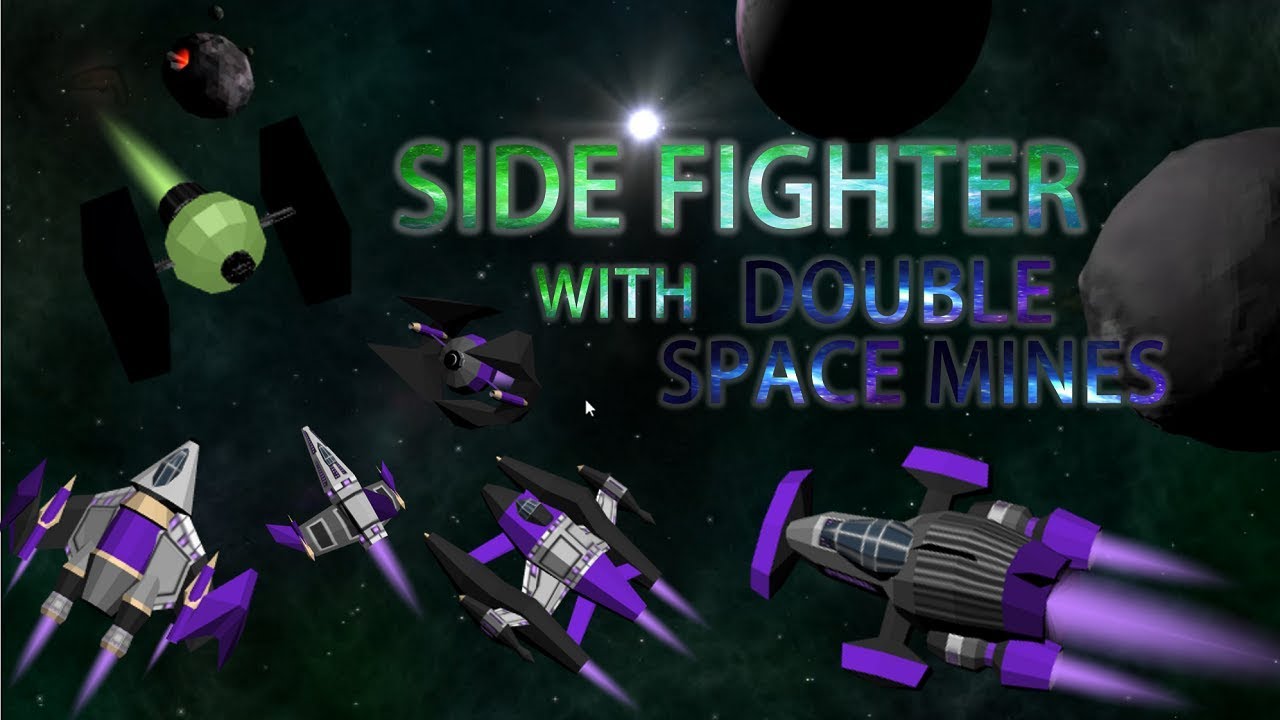 Side fighter & odyssey(blue team)-Starblast.io