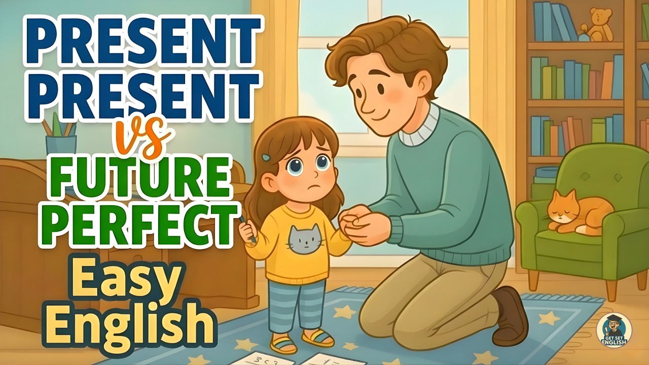 Learn English Grammar | Easy Present Perfect & Future Perfect Tense for Beginners  @GetSetEnglish
