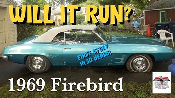 Forgotten Firebird - The First Start in Nearly 30 Years