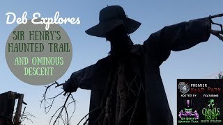 Sir Henrys Haunted Trail & Ominous Descent 2019 | Halloween Haunt in Florida!